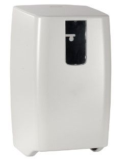 Dispenser, Classic Recycled, 16,5x16x27cm, hvid, plast, til 2 ruller toiletpapir, system, (1 stk.)