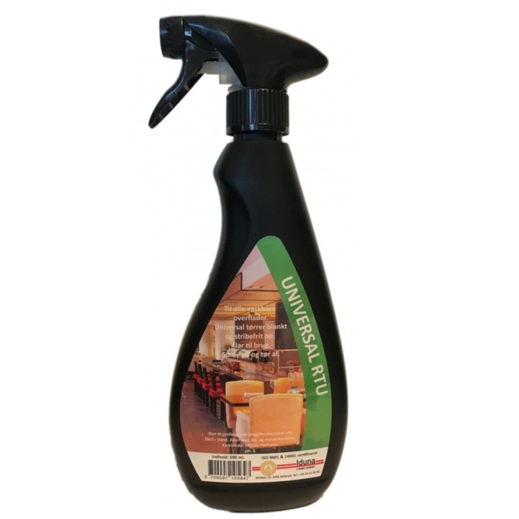 Universalrengøring spray, Iduna, 500 ml, klar-til-brug, uden farve, med parfume, (1 stk.)