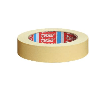 Malertape/afdækningstape, Master'in Performance, hvid, 25mmx50m (36 ruller)