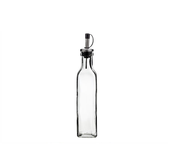 Olie/eddike flaske med hældetud, 300ml, 4,9x24,8cm, glas, (48 stk.)