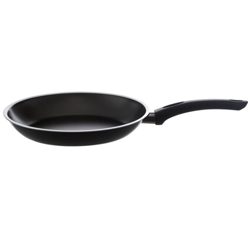 Stegepande, Ø24cm, non-stick, alle varmeplader undtagen induktion, sort, ESSENTIALS, (1 stk.)