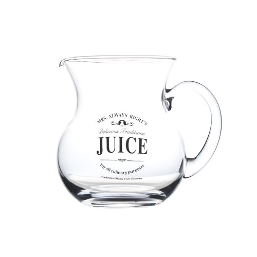 Juicekande, 50cl, glas, Ø9,5x12,5cm, (1 stk.)