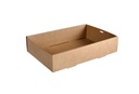 Bakke, Glance Catering Tray Medium, mellem, 35,9x25,2x8cm, brun, 1-rum, pap, Duni, (100 stk.)