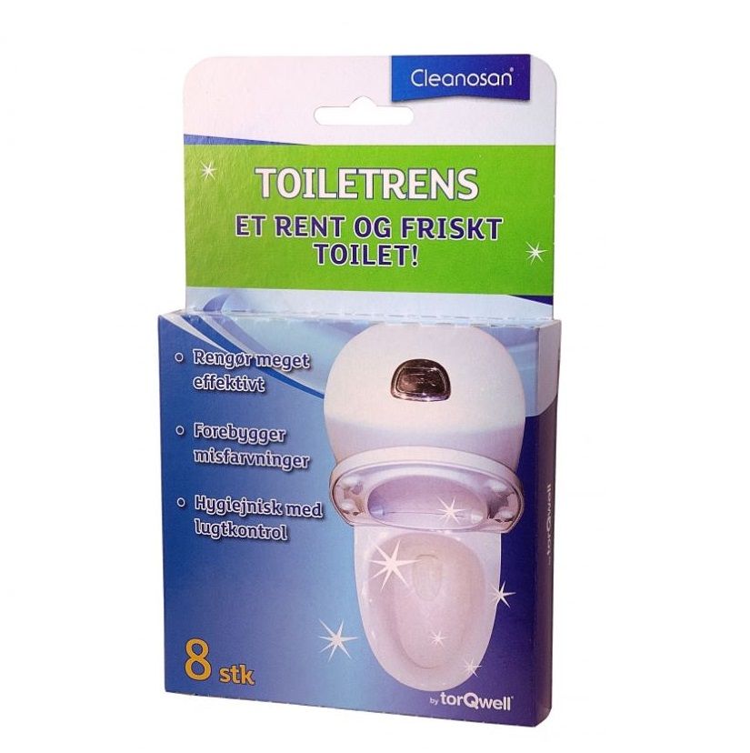 Toiletrens, Cleanosan, (8 stk.)