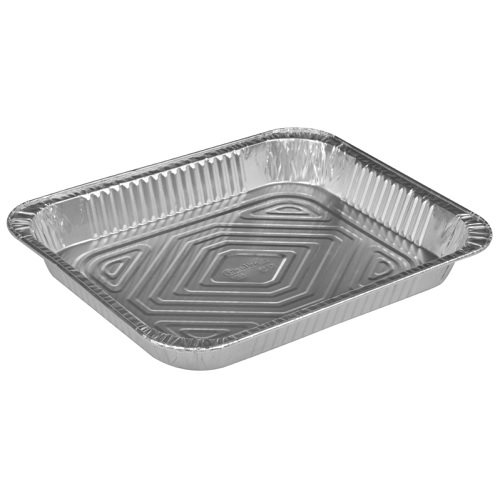 Gastronorm bakke, alubakke, 32,2x26,2x4,1cm, aluminium, 2500 ml, rektangulær, 1/2 GN, (10 stk.)