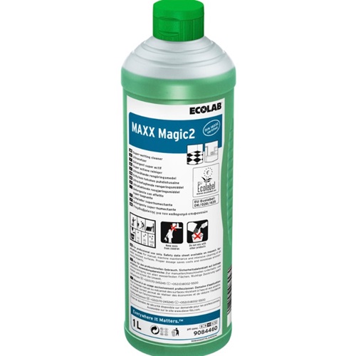 Grundrens, Ecolab MAXX Magic 2, 1 l, med farve og parfume, (1 stk.)