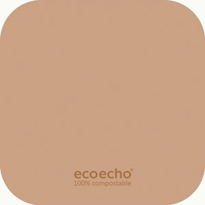 Kopunderlag, 85x85mm, "Eco Echo", Duni, (2000 stk.)