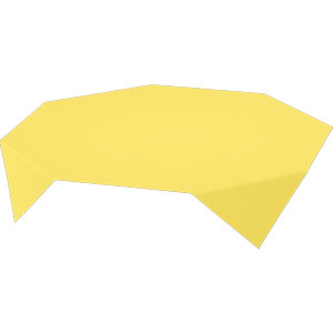 Bordbetræk, Dunicel, 84x84cm, gul, Duni, (100 stk.)
