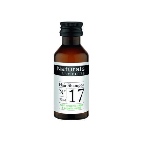 [17380] Hårshampoo, Naturals Remedies, 30 ml, No.17, (240 stk.)