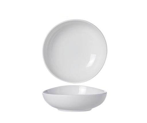 [21255] Porcelænsskål, Ø16cm, mat hvid, rund, FESTIVO, (1 stk.)