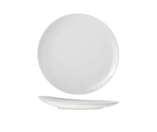 [21302] Middagstallerken, hvid, Ø29cm, porcelæn, FESTIVO, (6 stk.)