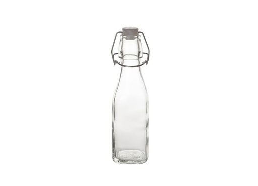 [21442] Patentflaske, 25cl, Ø5,8x20cm, glas, (24 stk.)
