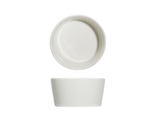 [21512] Skål, hvid, rund, porcelæn, Ø10,5x5,4cm, OSLO, (12 stk.)