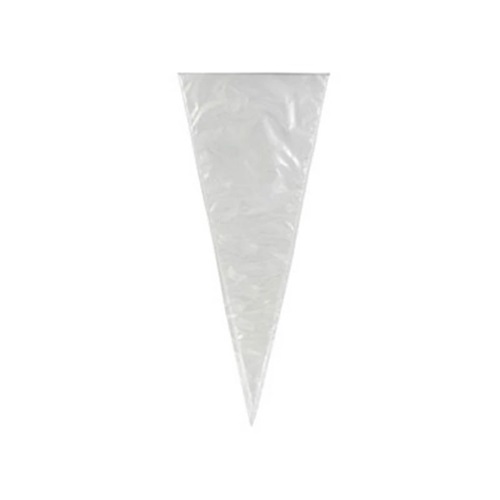 [21705] Spidspose, klar, CPP, 18x37+4cm, 40my, på blok, (1000 stk.)