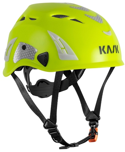 [21733] Sikkerhedshjelm, Kask, Superplasma, AQ, Hi-viz, gul, (1 stk.)