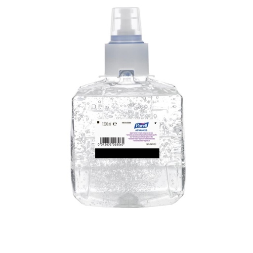 [22110] Purell, Hånddesinfektion gel, 1200 ml, refill til LTX,1,2 ml. pr. dosering (2 stk).