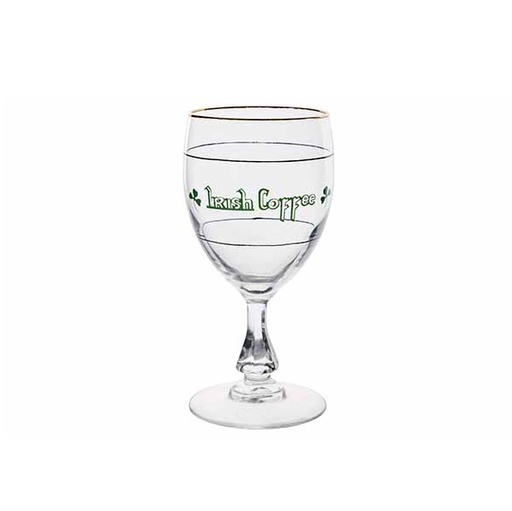 [23105] Irish coffee glas med guldkant, 24cl, (4 stk.)