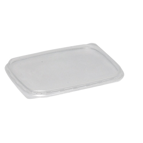 [10330] Låg til plastbakke, 10,8x7,8cm, klar, PP, Tilhørende 11172, 10327, 10328, (1000 stk.)