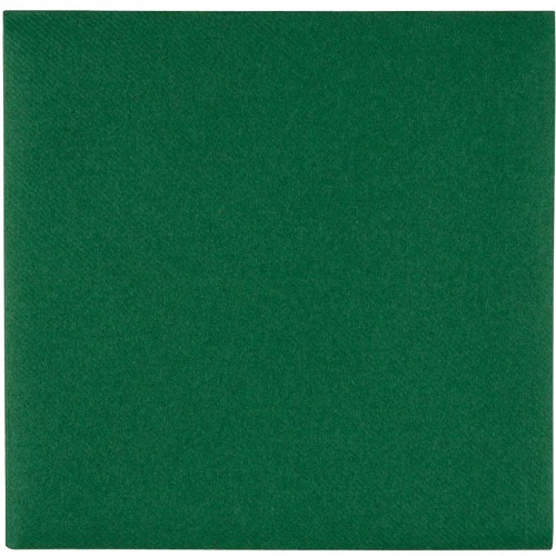 [12241] Middagsserviet,  1/4 fold, 40x40cm, mørkegrøn, airlaid, (600 stk.)