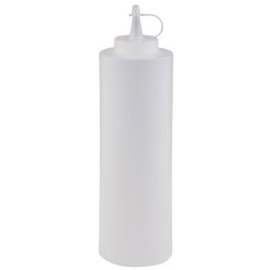 [10515] Dispenser til dressing, 650 ml, hvid, plast, (1 stk.)