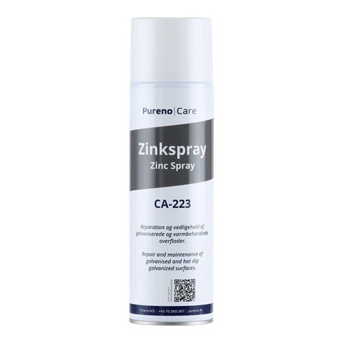 [13621] Zinkspray, 500ml, propan/butan, CA-223, Pureno, (1 stk.)