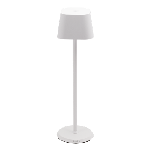 [15207] LED bordlampe, Securit, GEORGINA, inkl. lynkoblings-ladekabel, hvid, (1 stk.)