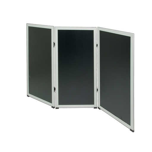 [15213] Multiboard modul-system / afskærmning til kridtmarkere (uden fod), Securit, 114,5x60 cm, PP/metal, metal (1. stk.)