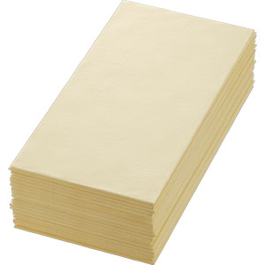 [16266] Serviet, Dunilin, 1/8fold, 48x48cm, creme, Duni, (216 stk.)