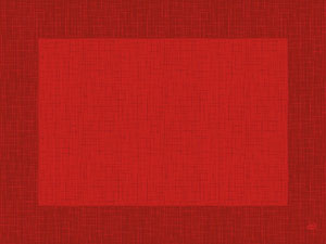 [16535] Dækkeserviet, Dunicel, 30x40cm, "Linnea rød", Duni, (500 stk.)
