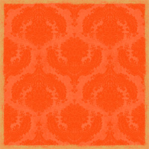 [16665] Stikdug, Dunicel, 84x84cm, Royal Sun Orange, Duni, (100 stk.)